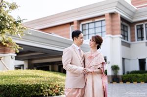 ชุดไทยเจ้าสาว ชุดไทยจักรพรรดิ์ เช่าที่แบมบี้ เวดดิ้ง ห้วยขวาง